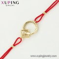 75539 xuping latest fashion hot sale with 14k gold plated wholesale bracelet